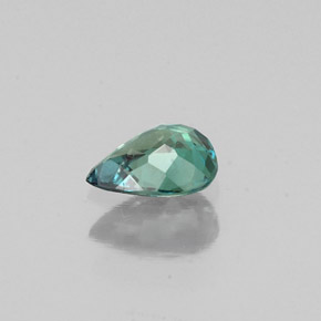 0.28克拉天然多色亚历山大石，梨形，4.9×3.8毫米，VVS-VS
