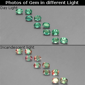 克拉天然紫翠玉，椭圆形切割，VS