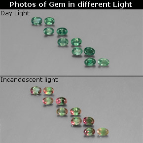 克拉天然紫翠玉，椭圆形切割，VS