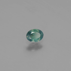 0.31克拉天然多色亚历山大石，椭圆形切割，4.7×3.6毫米，VS