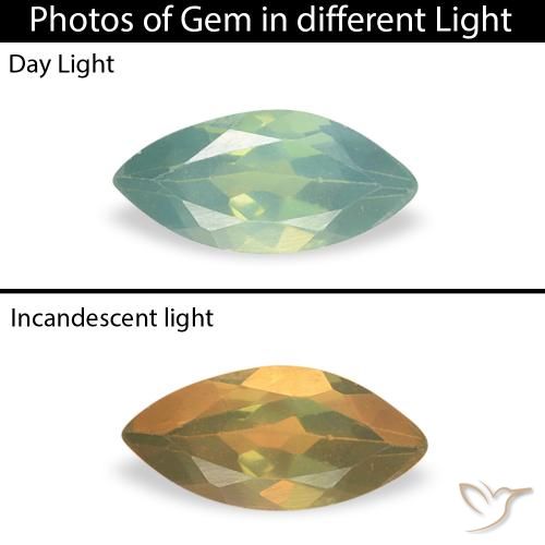0.16ct 天然 中绿色 紫翠玉, 榄尖形, VVS-VS