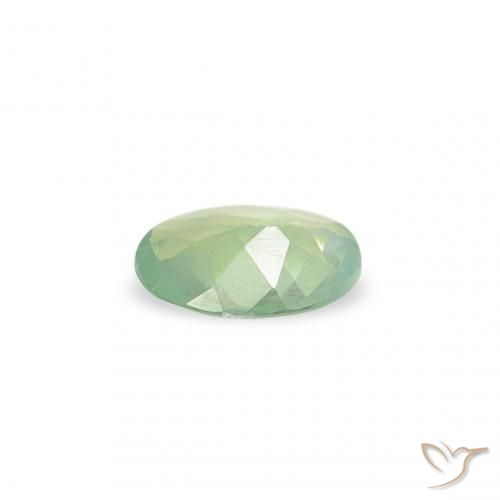 0.12克拉天然紫翠玉，椭圆形，VVS-VS