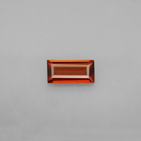 0.71克拉天然铁铝榴石石榴石，狭长方形，VS