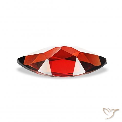 1.80克拉天然铁铝榴石石榴石，榄尖形，VVS