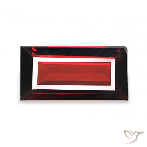 1.53克拉天然铁铝榴石石榴石,狭长方形,VVS