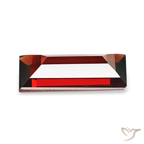 1.53克拉天然铁铝榴石石榴石,狭长方形,VVS