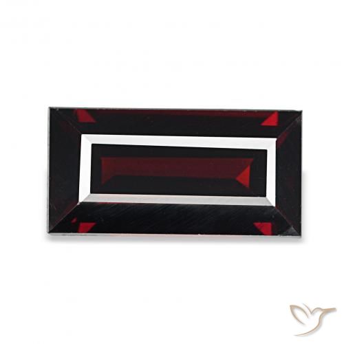 1.78ct 深红色 铁铝榴石石榴石, 狭长方形, VVS