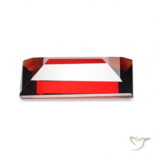 1.80克拉天然铁铝榴石石榴石，狭长方形，VVS