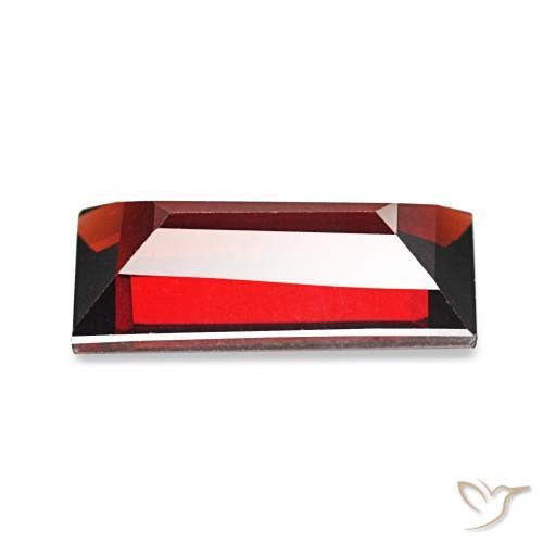 1.78克拉天然铁铝榴石石榴石，狭长方形，VVS