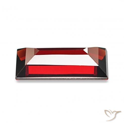 1.61克拉天然铁铝榴石石榴石，狭长方形，VVS