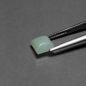 1.29克拉天然天河石，正方形，不透明