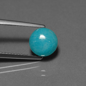 2.33克拉天然天河石，圆形切割，不透明