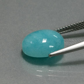 4.65克拉天然天河石，椭圆形切割，不透明