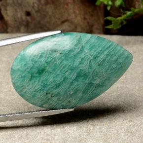 26.17克拉天然天河石，梨形，不透明