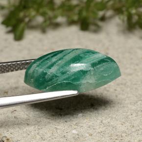 6.08克拉天然天河石，马眼形，不透明