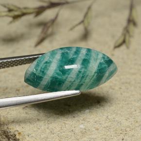 7.09克拉天然天河石，马眼形，不透明