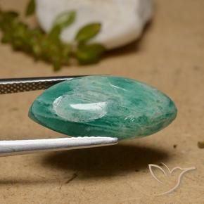 7.57克拉天然天河石，榄尖形，不透明