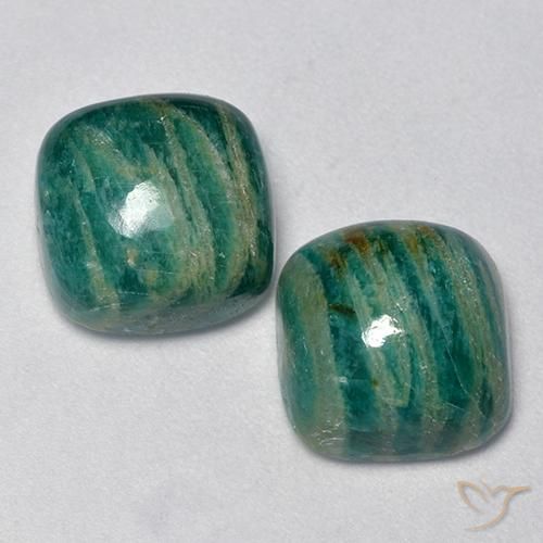 10.89ctw 天然 松绿 天河石, 软垫, 不透明