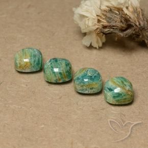 8.36克拉天然天河石，软垫，不透明