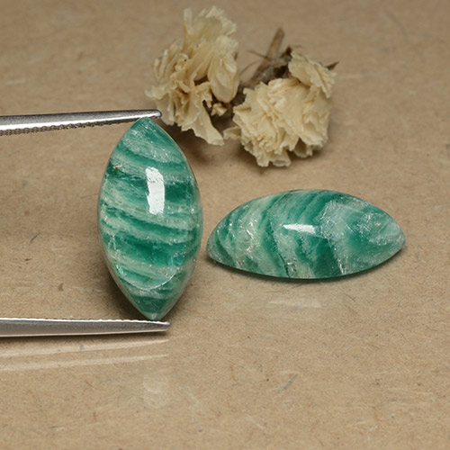 18.28克拉天然天河石，马眼形，不透明