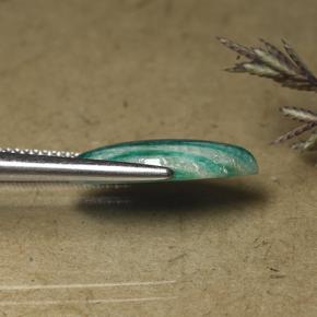 4.08克拉天然天河石，马眼形，不透明