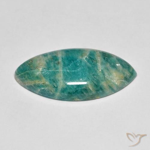 5.60克拉天然天河石，榄尖形，不透明