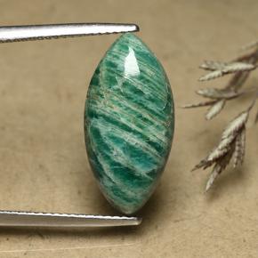 7.16克拉天然天河石，榄尖形，不透明