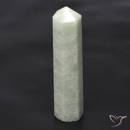 17.31克拉天然天河石，花式切割，半透明