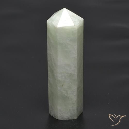 19.51ct 天然 灰绿色 天河石, 花式切割, 半透明