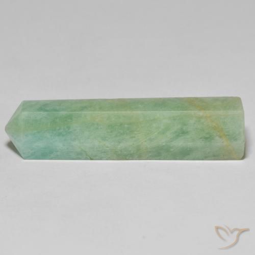 29.17ct 天然 浅绿色 天河石, 花式切割, 不透明