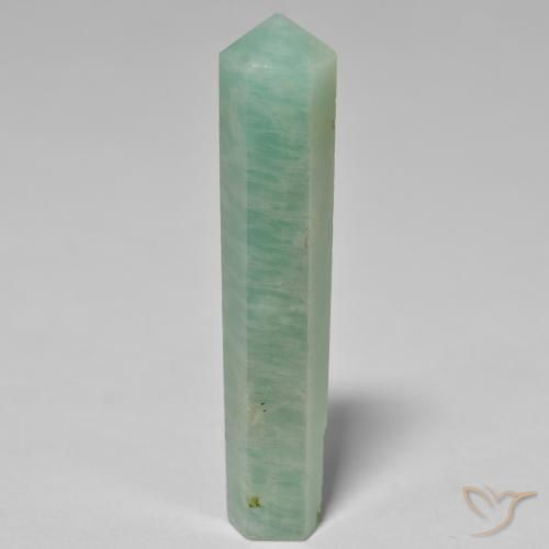 23.88ct 天然 浅海绿 天河石, 花式切割, 不透明