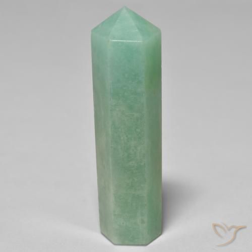 39.39ct 天然 蕨绿 天河石, 花式切割, 不透明