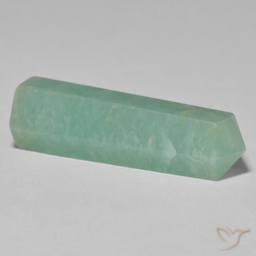 26.99克拉天然天河石，花式切割，不透明