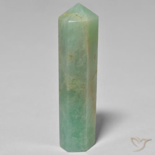 32.06ct 天然 浅绿色 天河石, 花式切割, 不透明