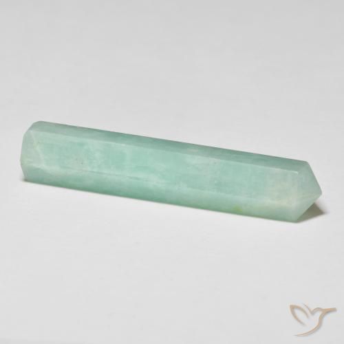 24.88克拉天然天河石，花式切割，不透明