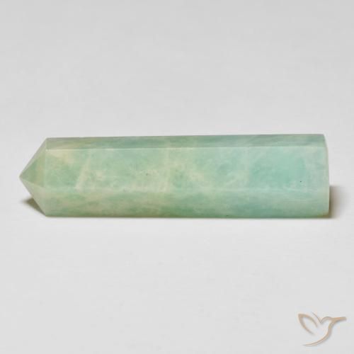 26.27ct 天然 浅绿色 天河石, 花式切割, 不透明