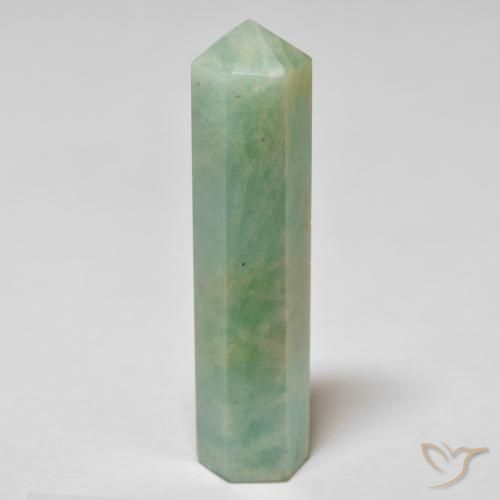 26.34ct 天然 多色绿色 天河石, 花式切割, 不透明