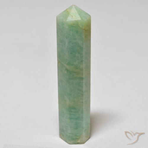 24.60ct 天然 浅绿色 天河石, 花式切割, 不透明