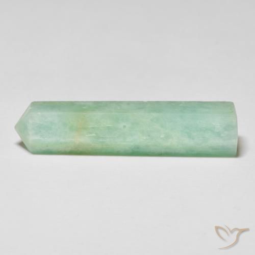 25.04克拉天然天河石，花式切割，不透明