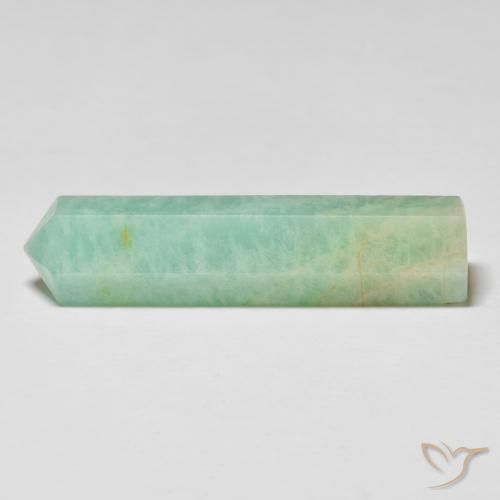 25.14克拉天然天河石，花式切割，不透明