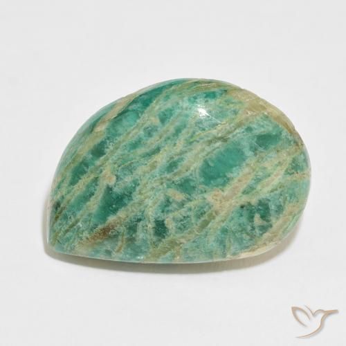 32.34ct 天然 多色绿色 天河石, 花式切割, 不透明