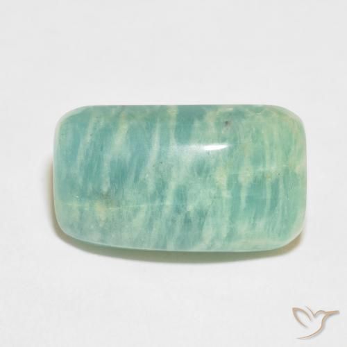 14.52ct 天然 多色绿色 天河石, 软垫, 不透明