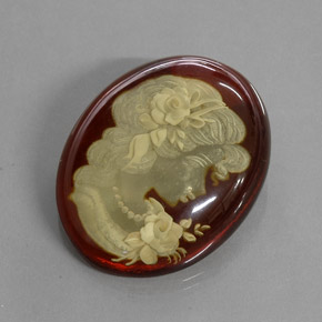 18.51克拉天然琥珀，透明，透明/半透明