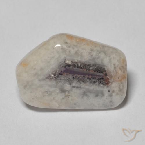 6.15ct 天然 彩色 紫晶晶洞片, 花式切割, 透明