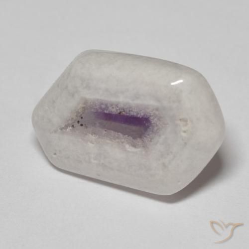 11.48克拉天然紫水晶晶洞切片，花式切割，透明