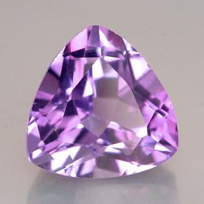 4.65克拉天然紫罗兰色紫水晶，三角形，11.2×11.1毫米，VVS