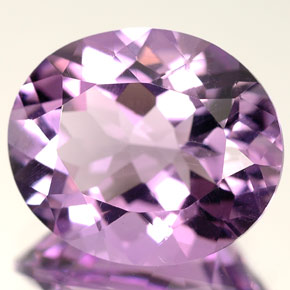 6.50克拉天然紫罗兰色紫水晶，椭圆形切割，14.1×12毫米，VVS