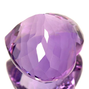 12.13克拉天然紫罗兰色紫水晶，心形，16.4×14.2毫米，VVS