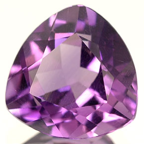 1.58克拉天然紫罗兰色紫水晶，三角形，8×8毫米，VVS-VS