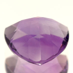 1.58克拉天然紫罗兰色紫水晶，三角形，8×8毫米，VVS-VS